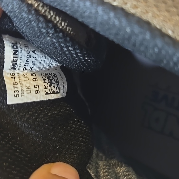 Meindl Men's Sports Outdoor Trekking and Hiking Shoes Brown Mahogany Size 9.5 - Picture 7 of 7